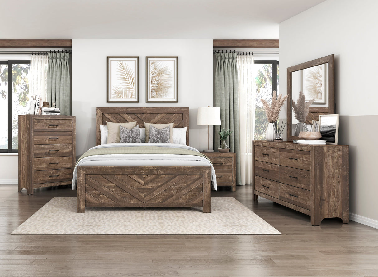 Corbin Brown Writing Desk by Homelegance at Eve Furniture