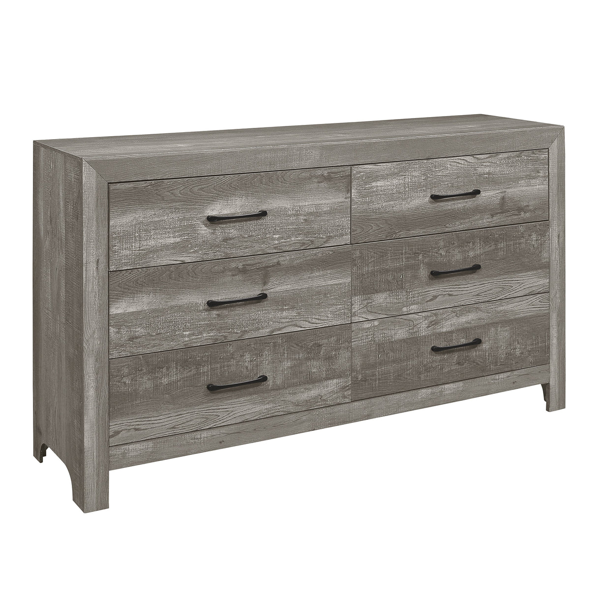 Corbin Gray Crossbuck Panel Bedroom Set by Homelegance at Eve Furniture
