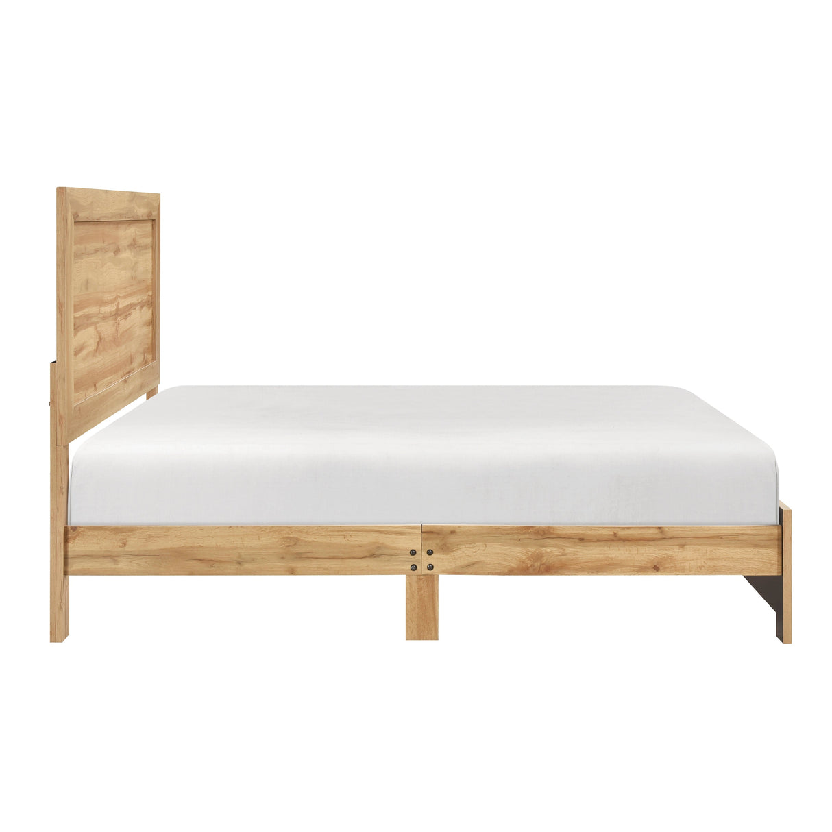 Corbin Natural Queen Panel Bed by Homelegance at Eve Furniture