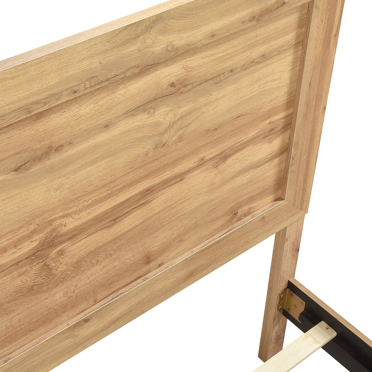 Corbin Natural Queen Panel Bed by Homelegance at Eve Furniture