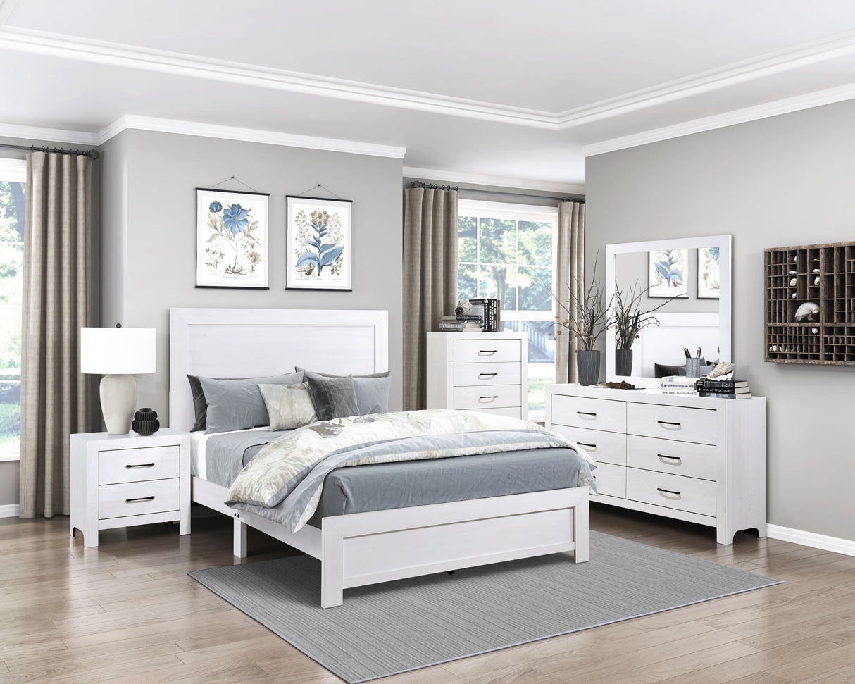 Corbin White Dresser by Homelegance at Eve Furniture