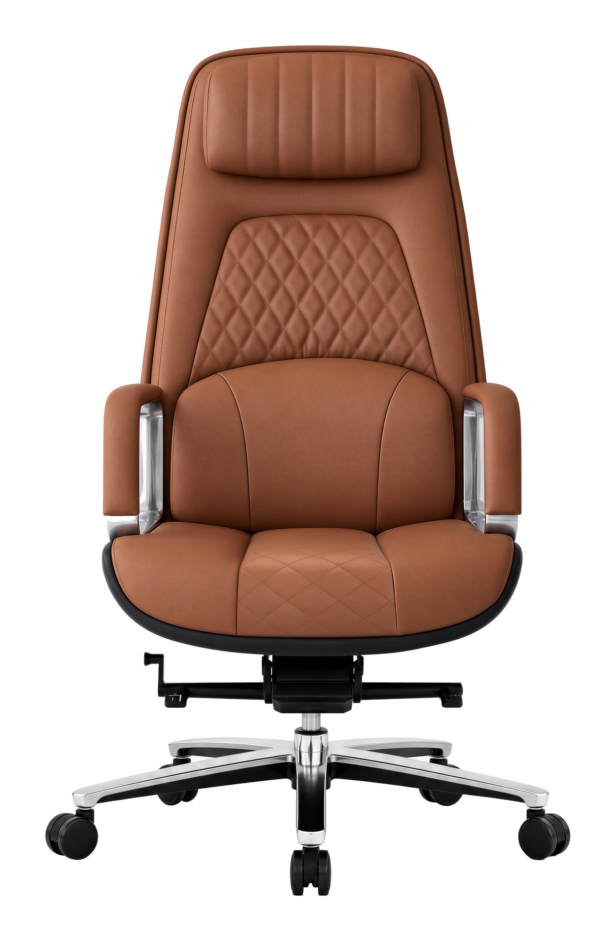 Cordelia Office Chair Brown by Zuomod at Eve Furniture