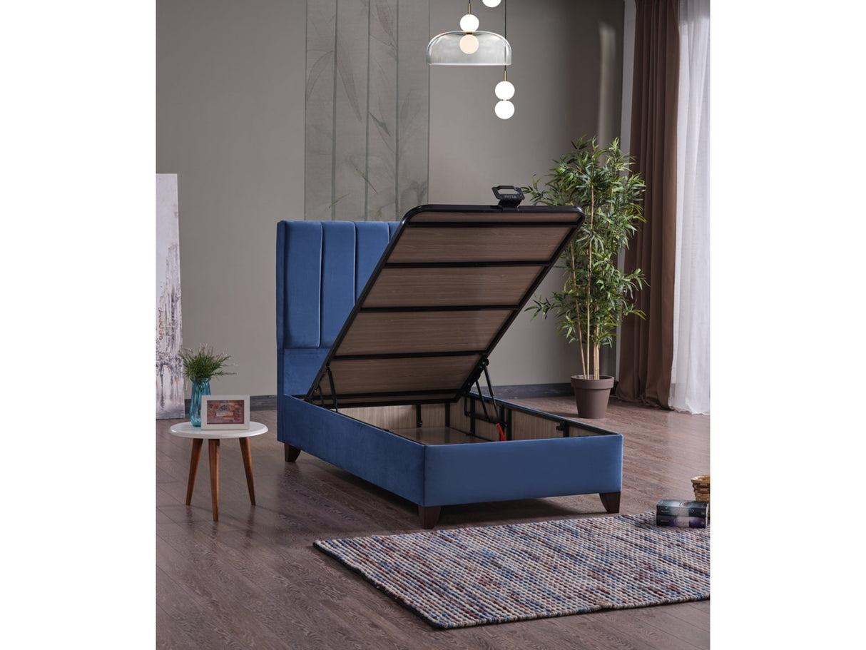 Cordoba Storage Bed With Headboard by Furnia at Eve Furniture