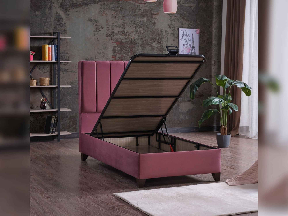 Cordoba Storage Bed With Headboard by Furnia at Eve Furniture