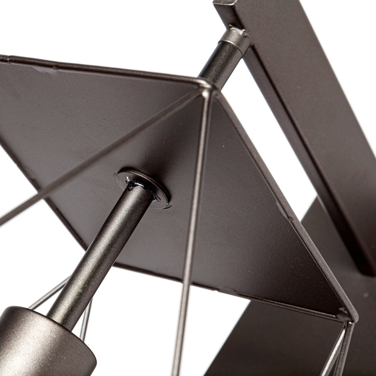 Cordova Gray Metal Hanging Bulb Caged Wall Sconce by Mercana at Eve Furniture