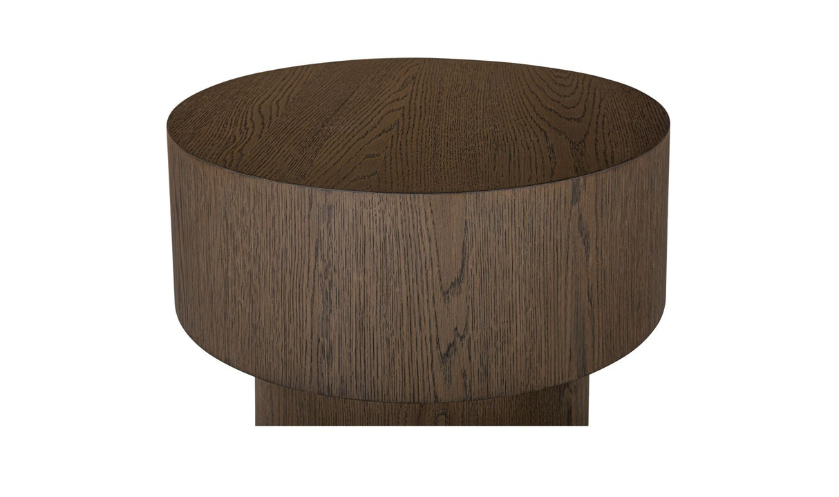 Corey Side Table Dark Brown by Moe's Home at Eve Furniture