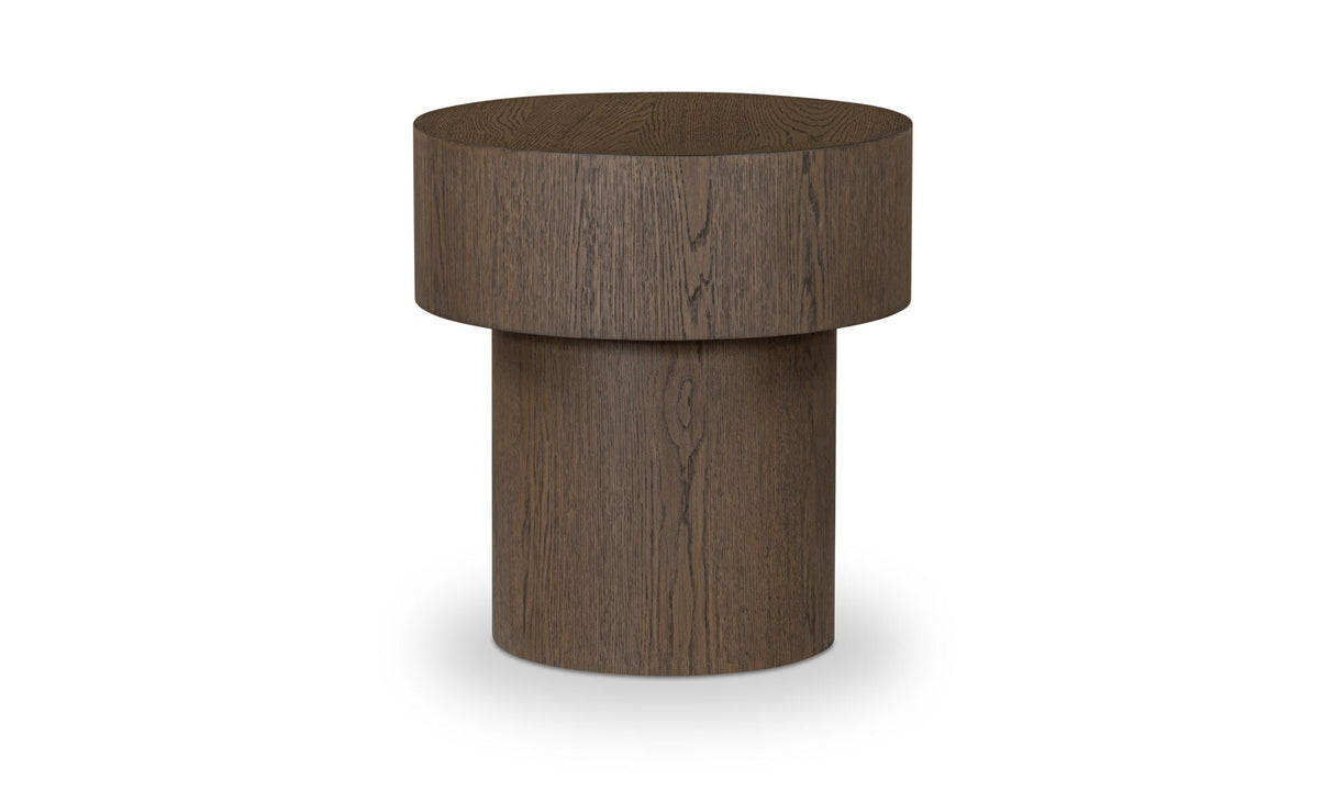 Corey Side Table Dark Brown by Moe's Home at Eve Furniture