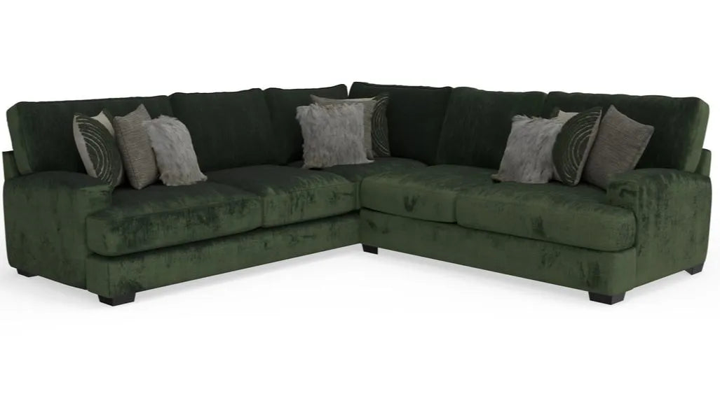 Corinthian Luscious Pine 2-Piece Sectional by Happy Homes at Eve Furniture