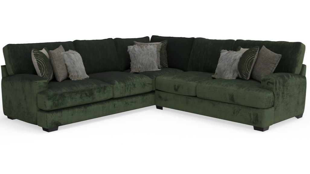 Corinthian Luscious Pine 2-Piece Sectional by Happy Homes at Eve Furniture
