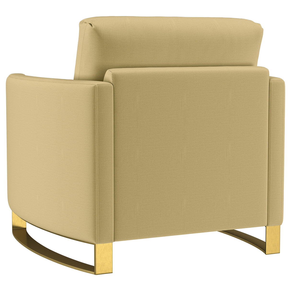 Corliss Camel Velvet Upholstered 3-Piece Living Room Set by Coaster at Eve Furniture