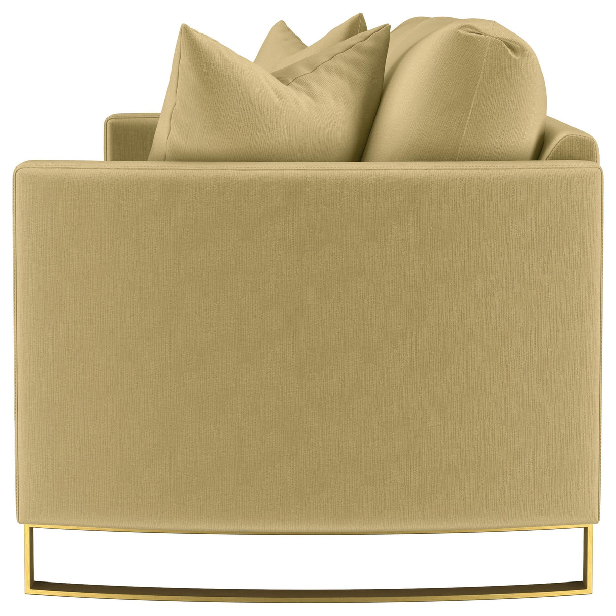 Corliss Upholstered Curved Track Arm Sofa Camel by Coaster at Eve Furniture