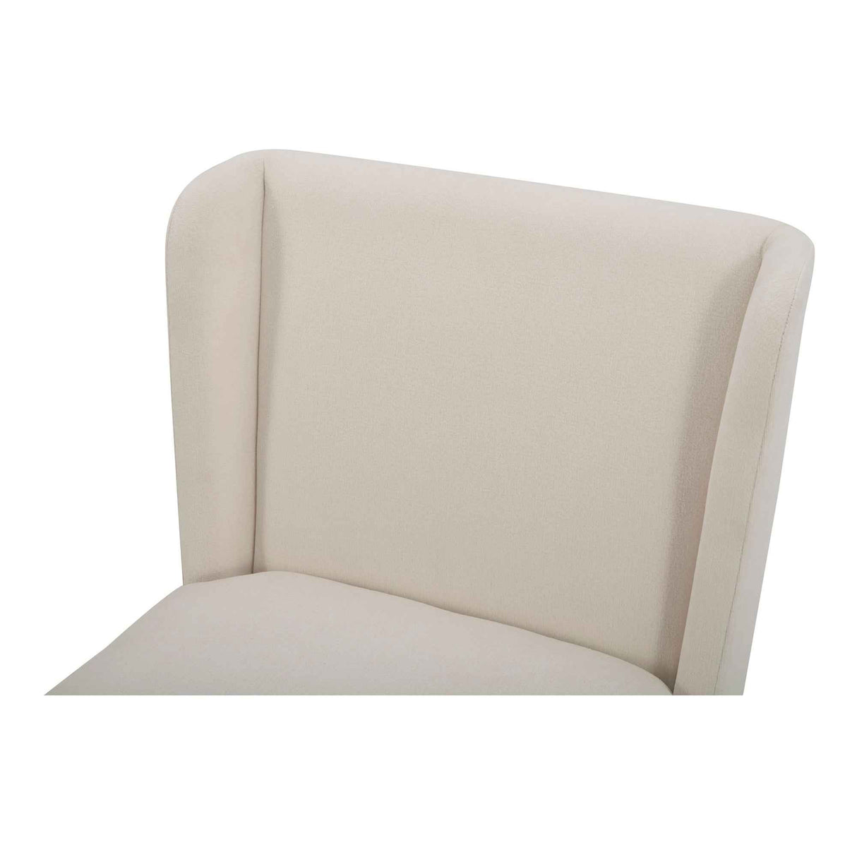 Cormac Cream Rolling Dining Chair by Moe's Home at Eve Furniture