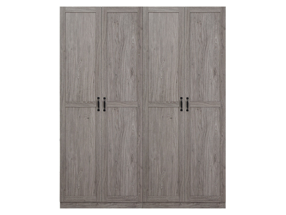 Cornelia Storage Closet 2.0 in Grey (set of 2) by Manhattan Comfort at Eve Furniture