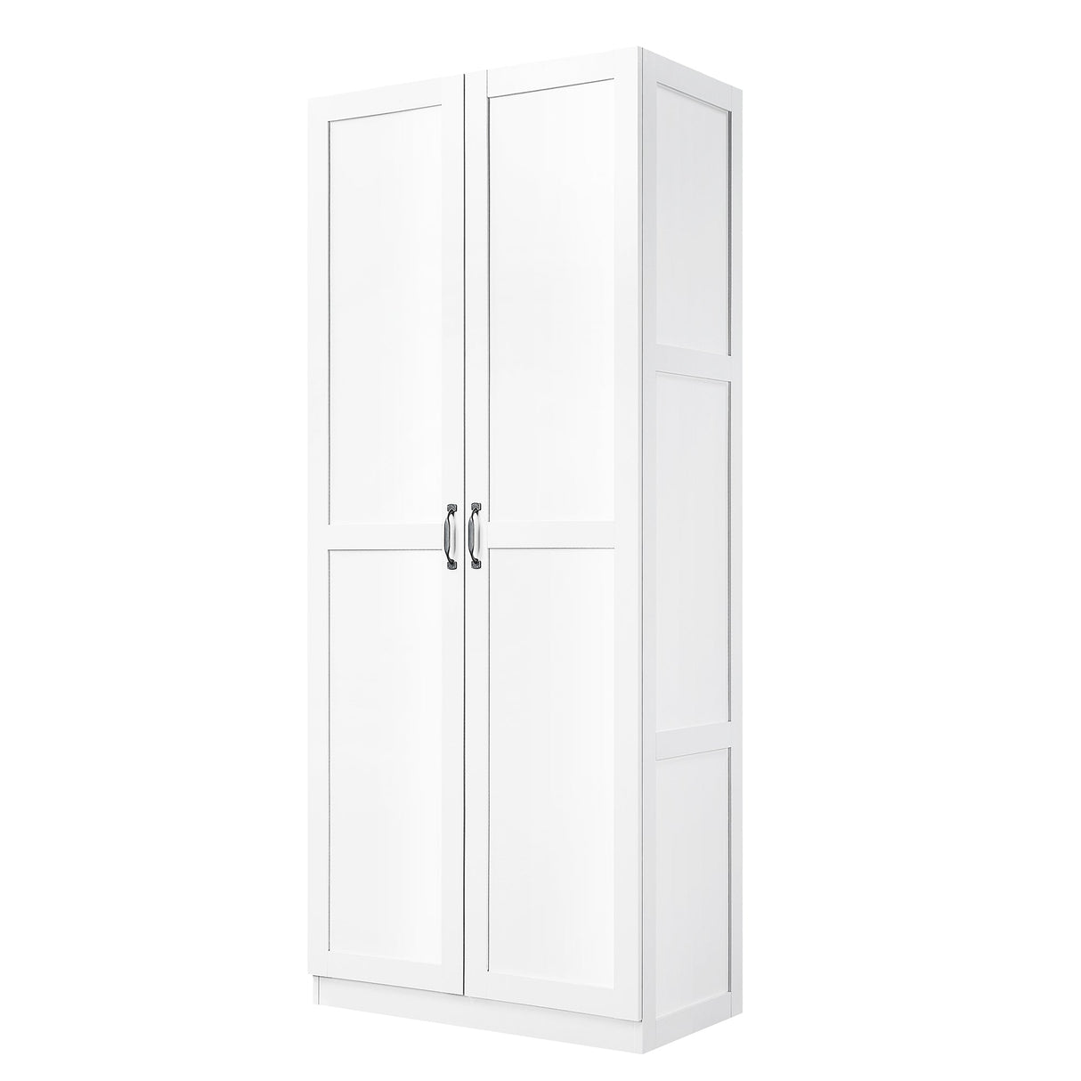 Cornelia Storage Closet 2.0 in White (set of 2) by Manhattan Comfort at Eve Furniture