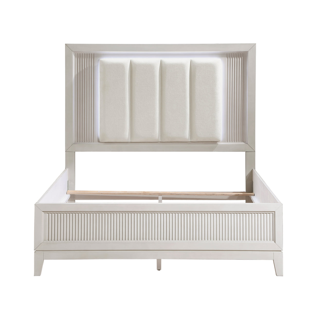 Cornwall Antique White California King Bed by Homelegance at Eve Furniture