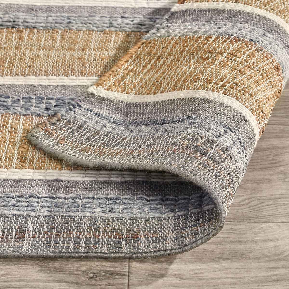Coronado Natural Blue Multi Rug by Classic Home at Eve Furniture