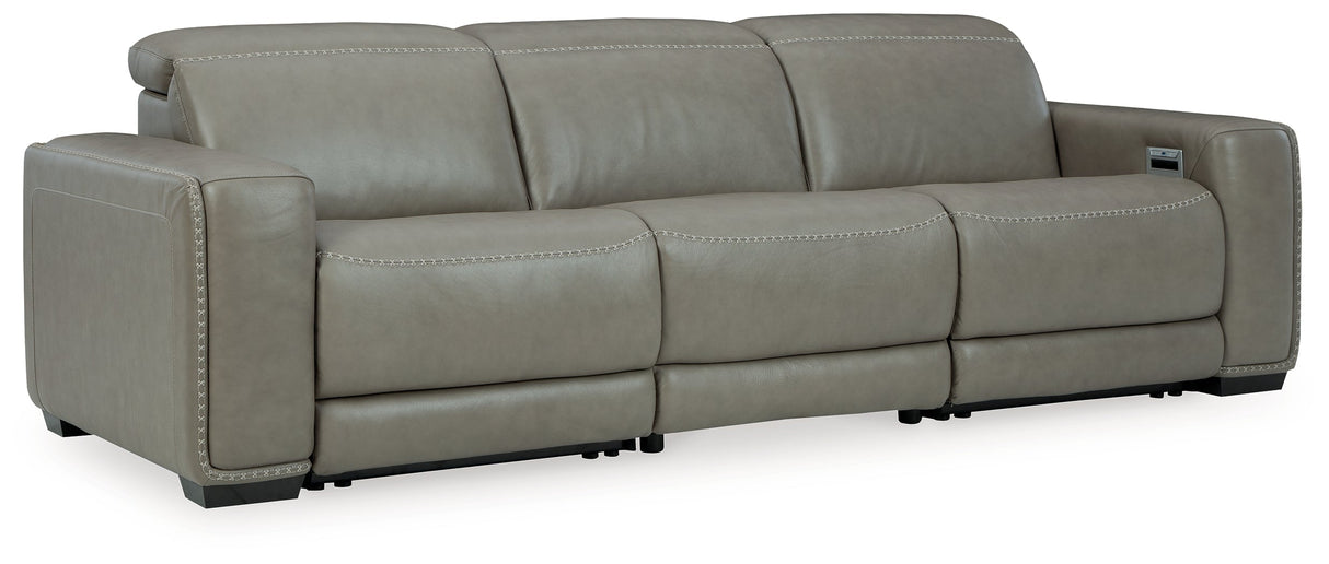 Correze Gray Power Reclining Living Room Set
