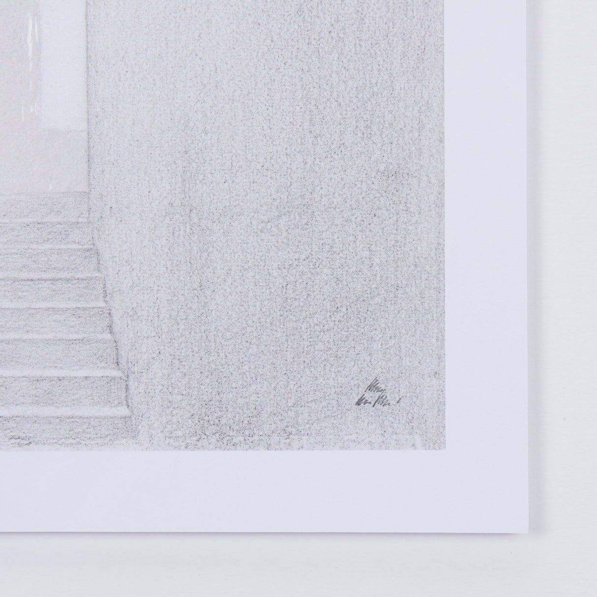 Corridor I by Mercana Studio a Hand Embellished Textured Framed Art Print Matted under Glass by Mercana at Eve Furniture