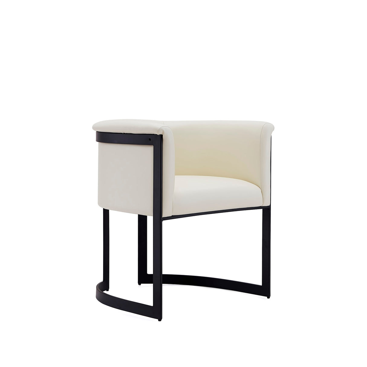 Corso Dining Chair in Cream by Manhattan Comfort at Eve Furniture