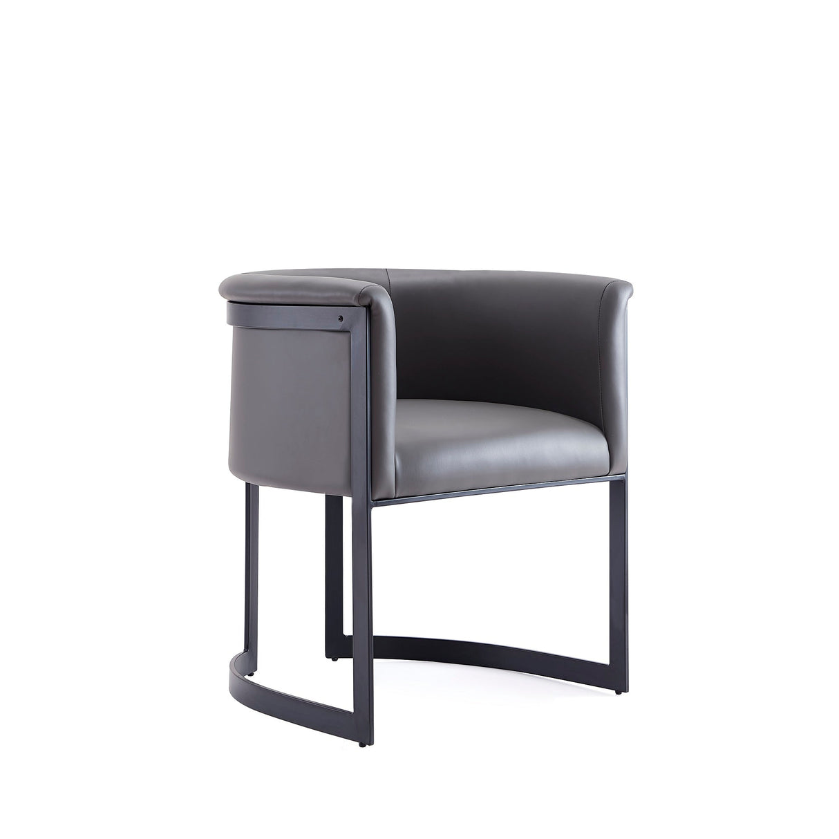 Corso Dining Chair in Grey by Manhattan Comfort at Eve Furniture