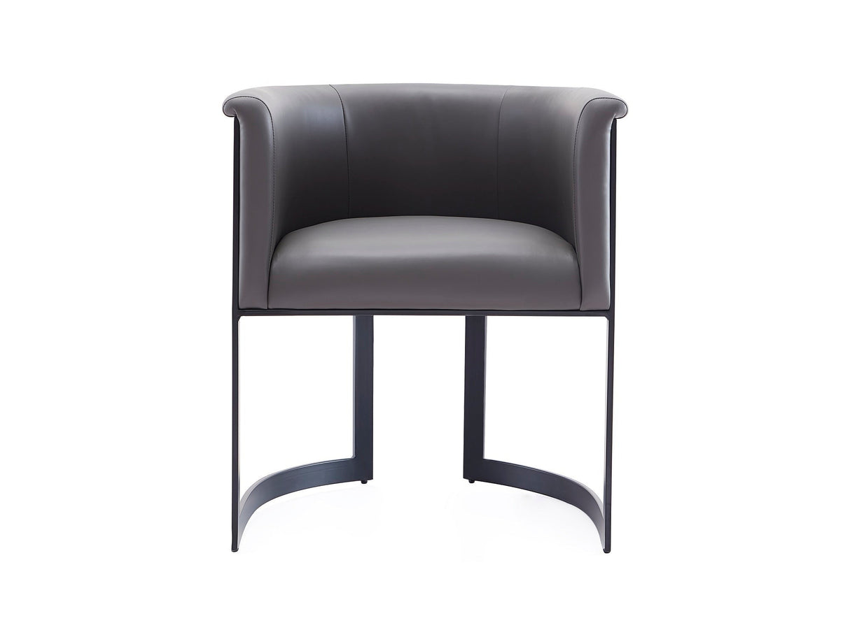 Corso Dining Chair in Grey by Manhattan Comfort at Eve Furniture