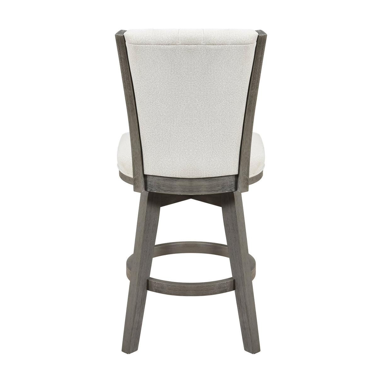 Corvallis Beige Swivel Counter Height Chair, Set of 2