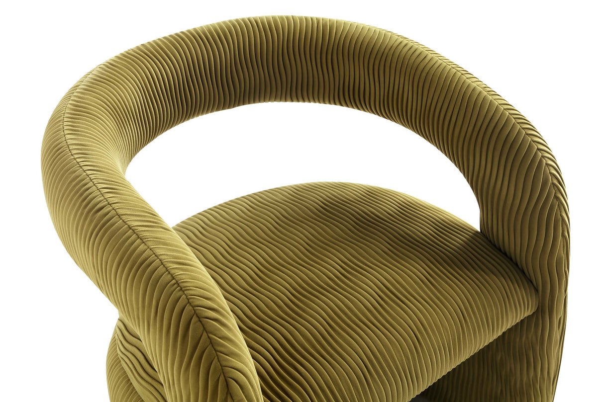 Corvette Dining Chairs in Olive Green (set of 2) by Manhattan Comfort at Eve Furniture