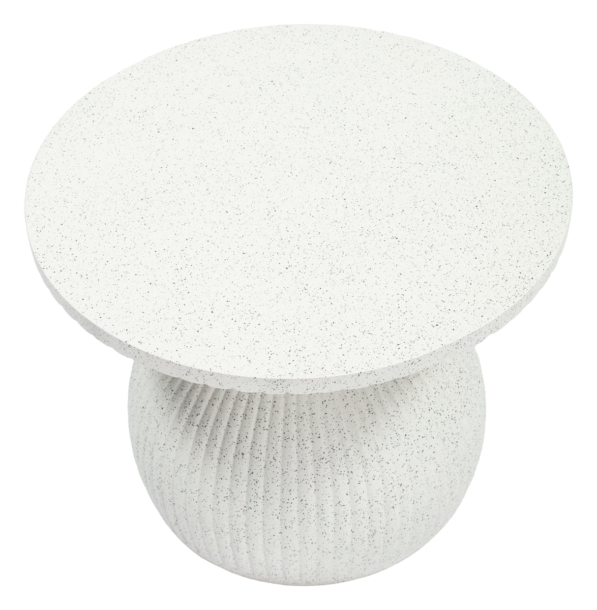 Corza White Outdoor Coffee Table by Zuomod at Eve Furniture