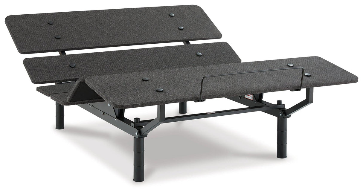 Cosmic Power Base Black Full Adjustable Base by Ashley at Eve Furniture
