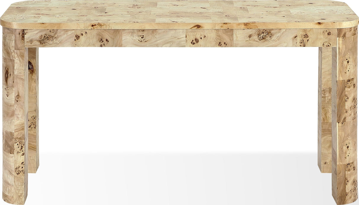 Cosmo Amber Kiss Console Table by Modus Furniture at Eve Furniture