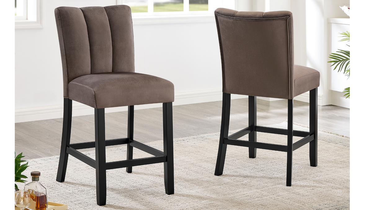 Cosmo Brown Counter Hight Set by New Era Innovations at Eve Furniture