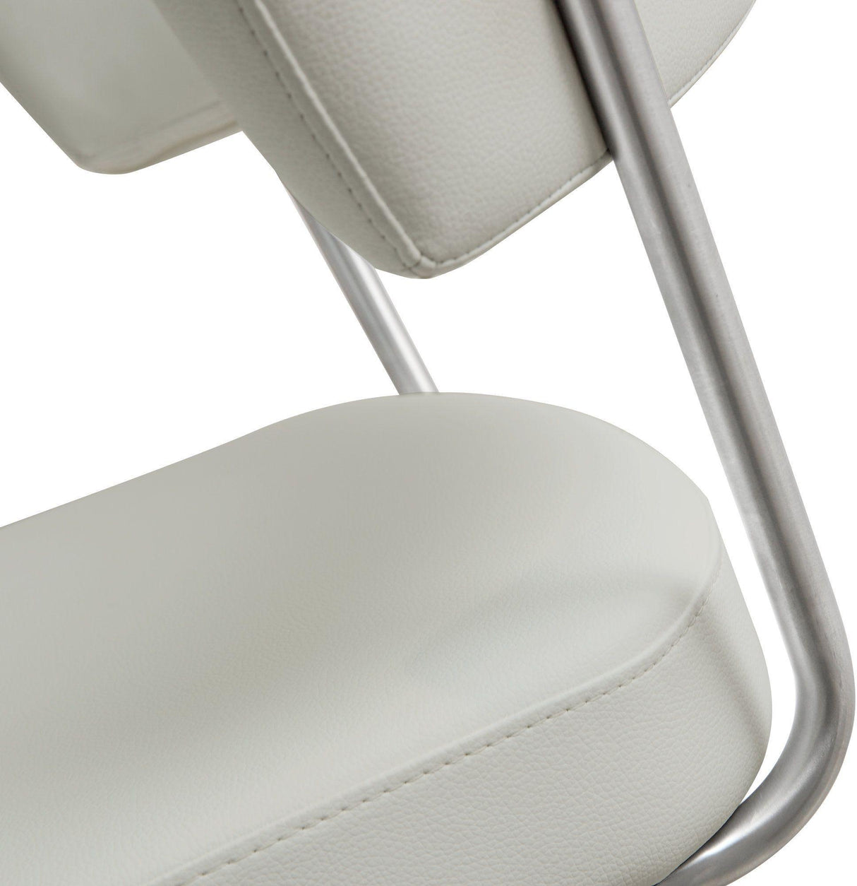 Cosmo Performance Vegan Leather Adjustable Stool by TOV Furniture at Eve Furniture