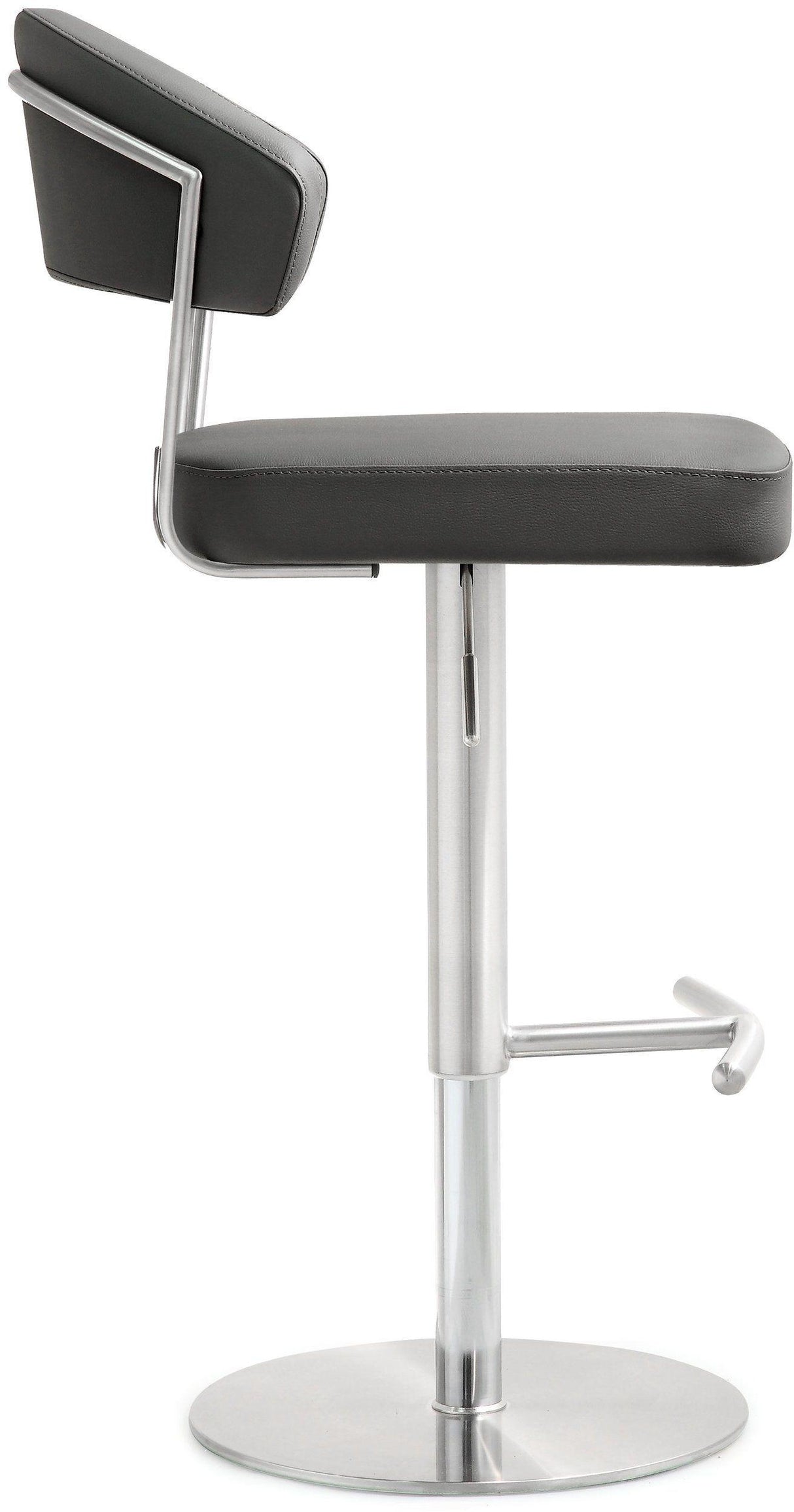 Cosmo Performance Vegan Leather Adjustable Stool by TOV Furniture at Eve Furniture