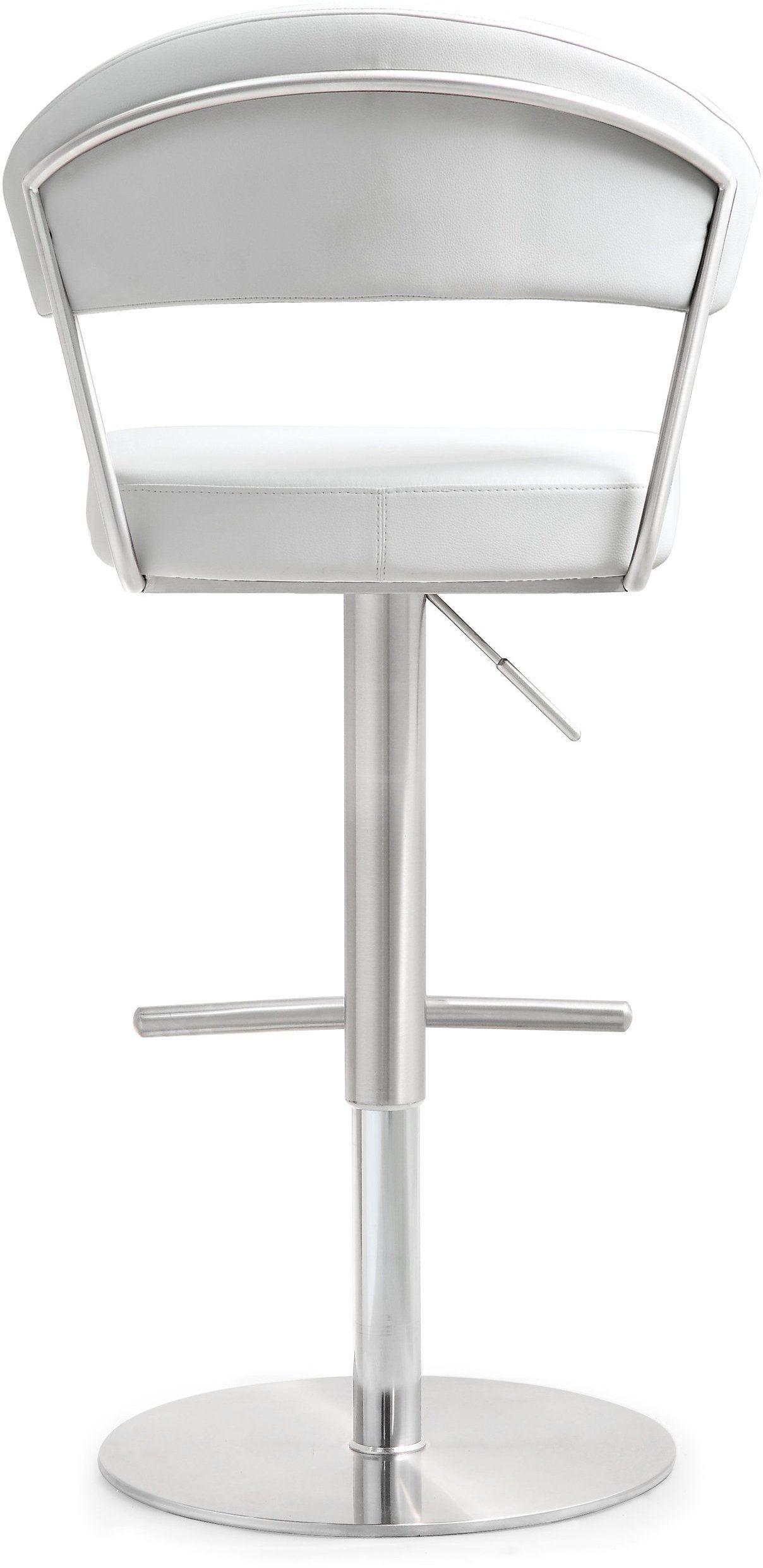 Cosmo Performance Vegan Leather Adjustable Stool by TOV Furniture at Eve Furniture