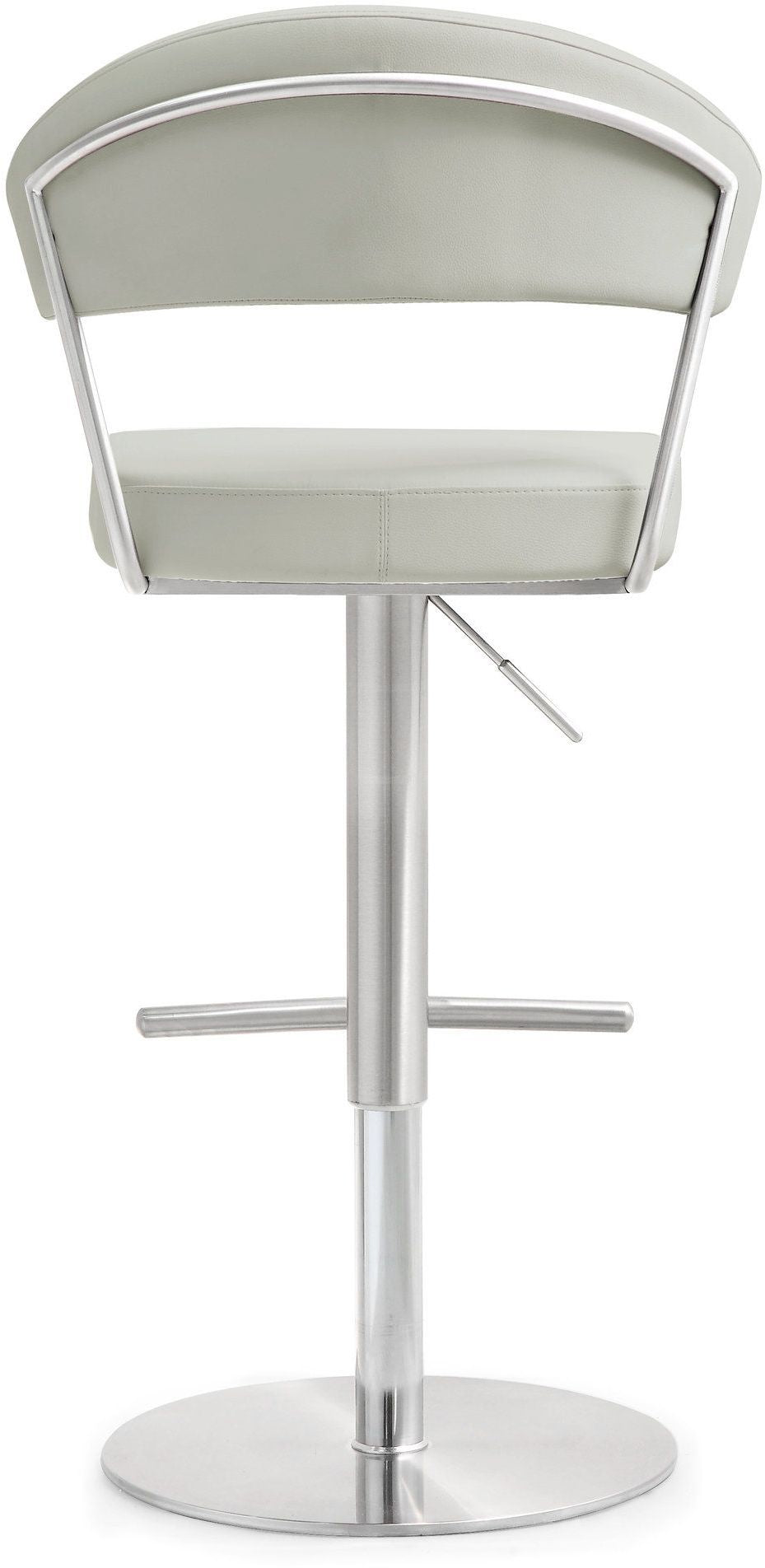 Cosmo Performance Vegan Leather Adjustable Stool by TOV Furniture at Eve Furniture