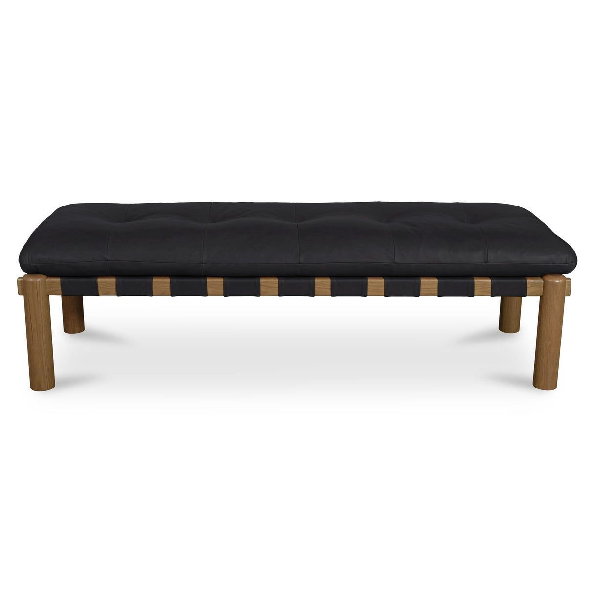 Costello Black Bench by Moe's Home at Eve Furniture