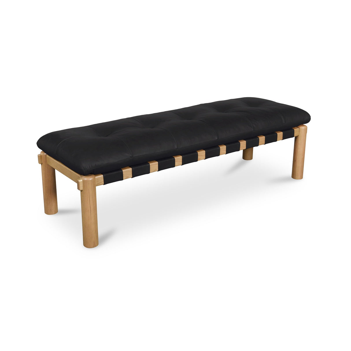 Costello Black Bench by Moe's Home at Eve Furniture