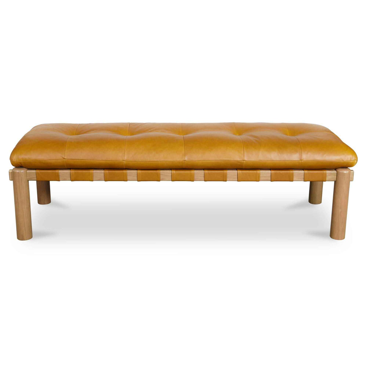 Costello Tan Bench by Moe's Home at Eve Furniture