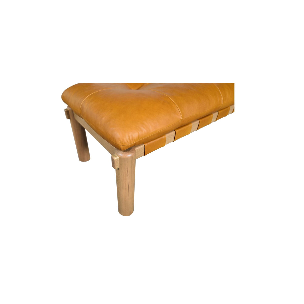 Costello Tan Bench by Moe's Home at Eve Furniture