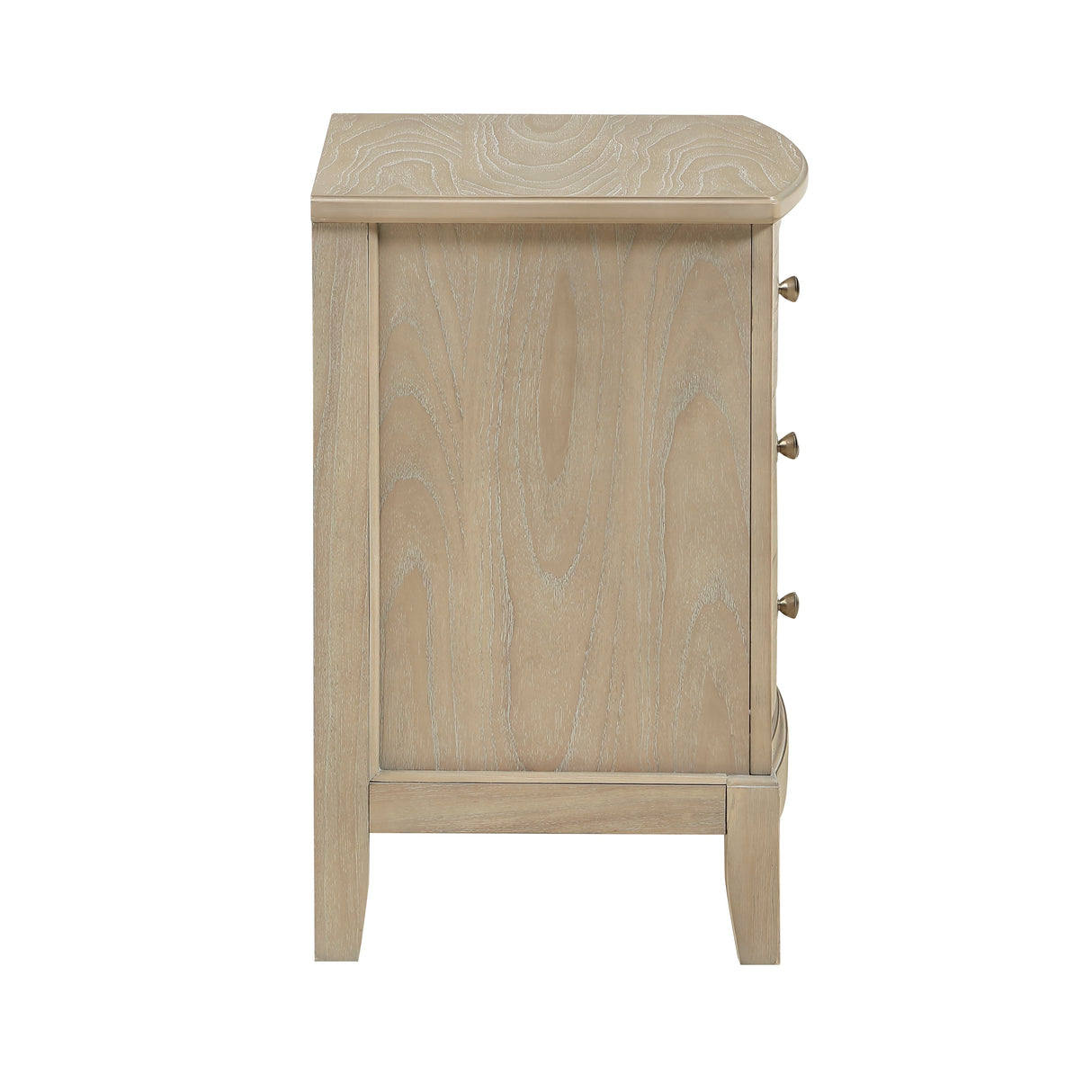 Cotterill Beige Nightstand by Homelegance at Eve Furniture