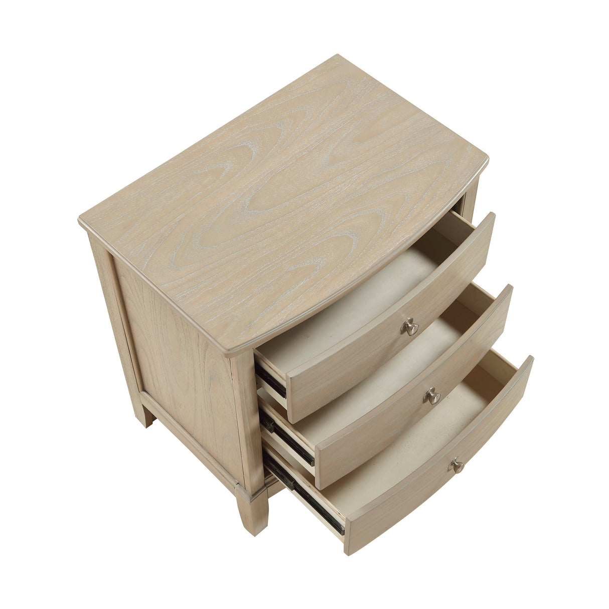 Cotterill Beige Nightstand by Homelegance at Eve Furniture