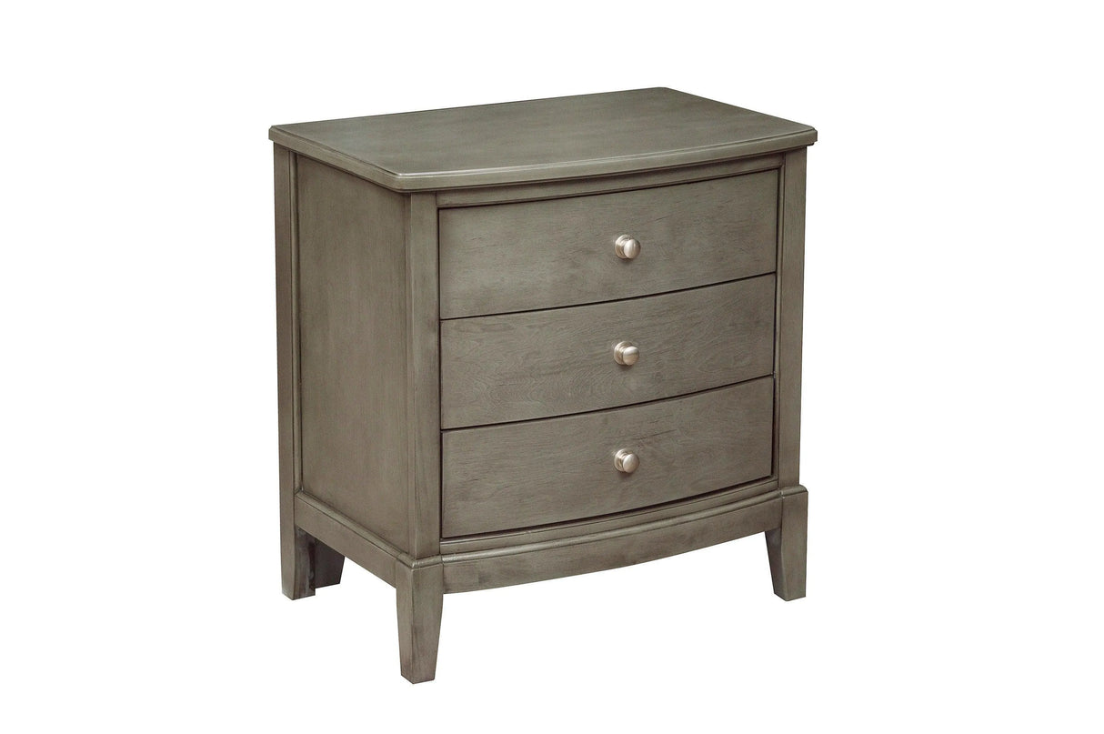 Cotterill Gray Upholstered Panel Bedroom Set by Homelegance at Eve Furniture