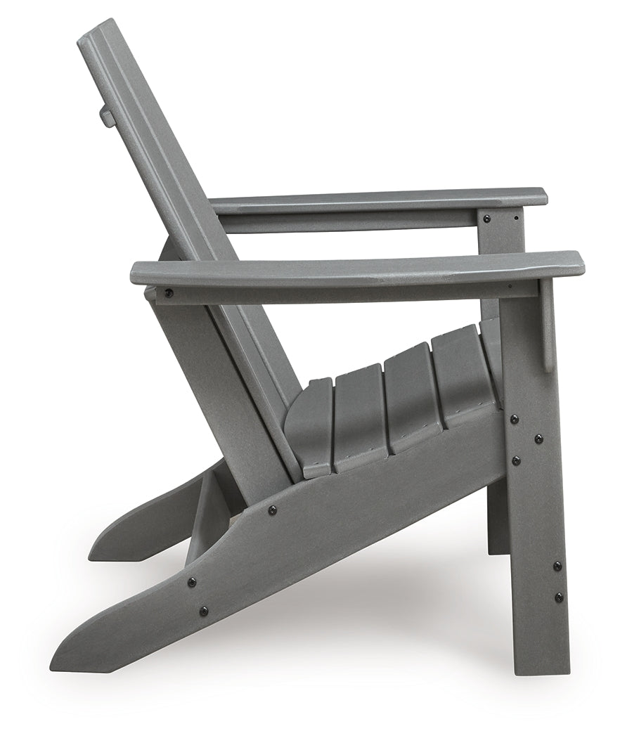 Cove Beach Gray Adirondack Chair by Ashley at Eve Furniture