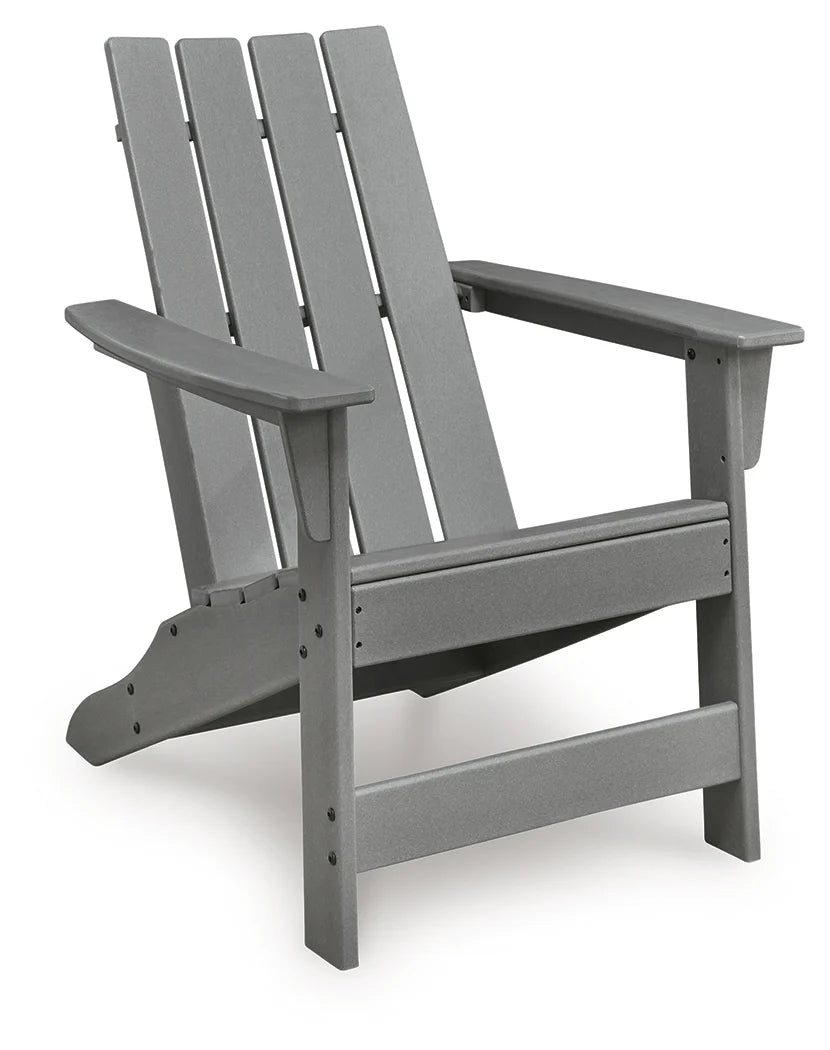 Cove Beach Gray Adirondack Chair, Set of 2 by Ashley at Eve Furniture