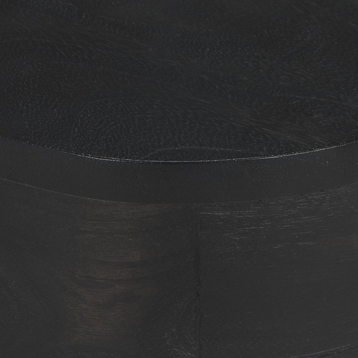 Cove Dark Brown Sculptural Open Side Table by Mercana at Eve Furniture