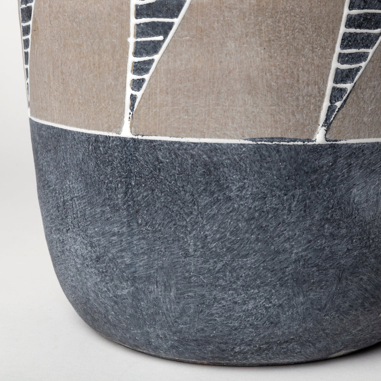 Cove Grey/Brown Ceramic Vase by Mercana at Eve Furniture