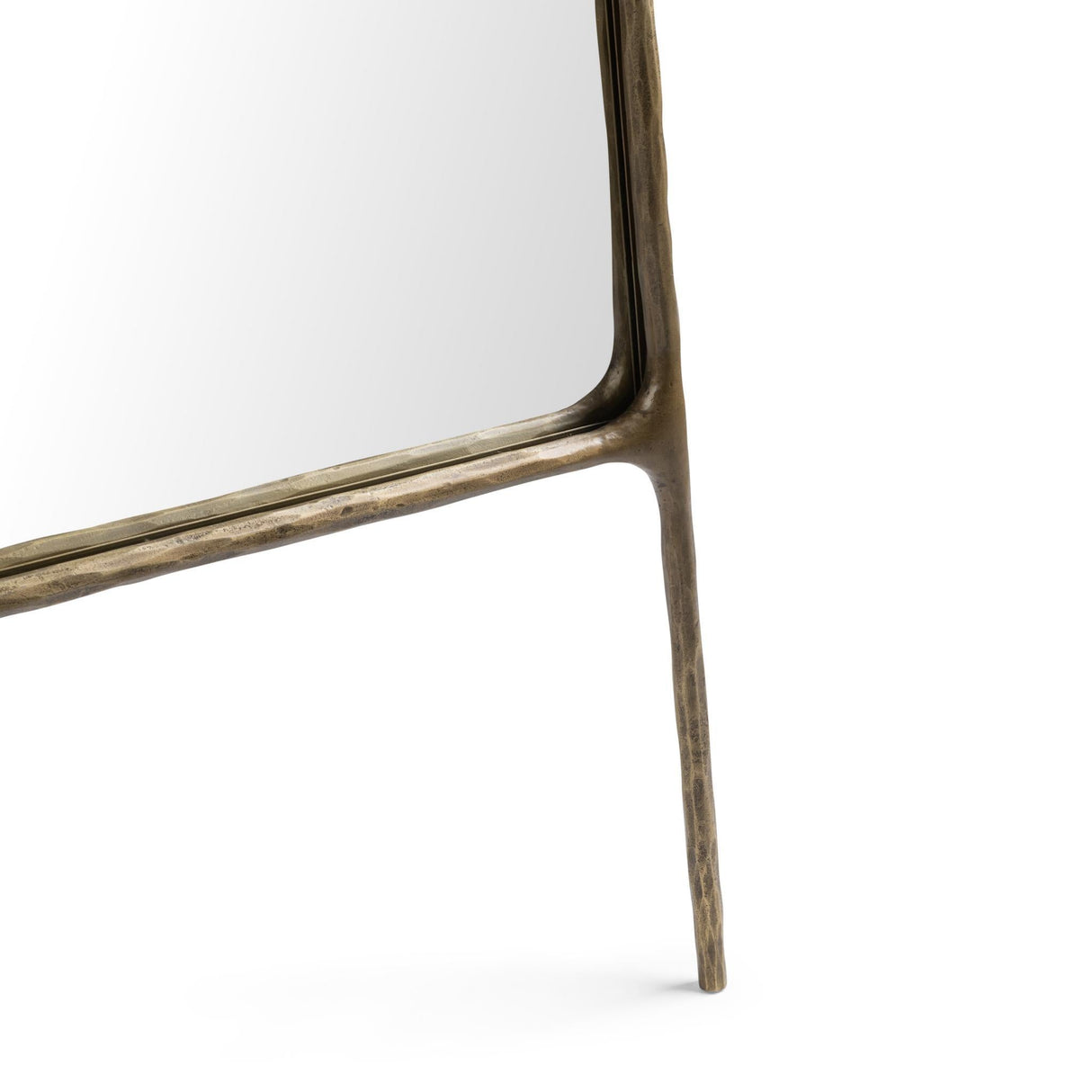 Cove Molten Brass Mirror by Classic Home at Eve Furniture