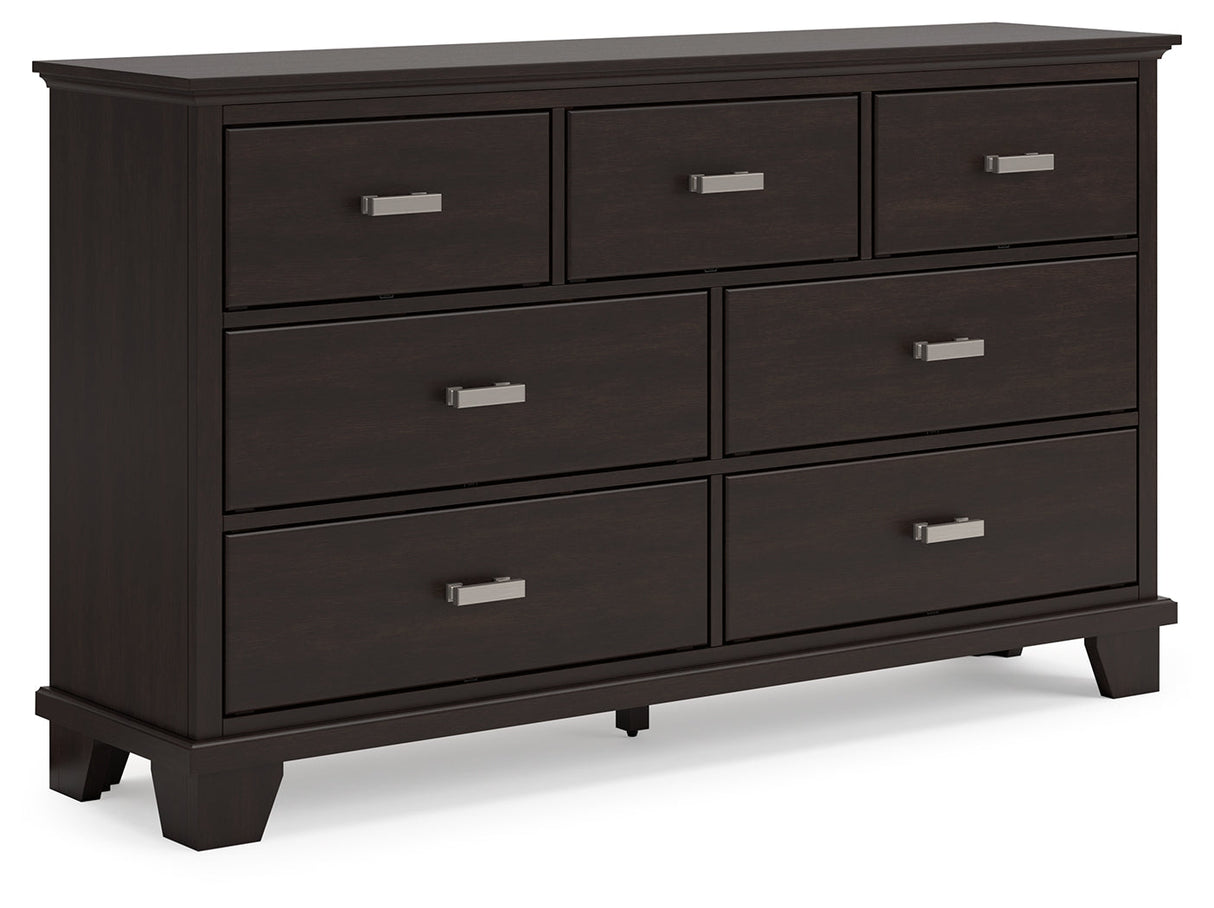 Covetown Dark Brown Youth Panel Bedroom Set by Ashley at Eve Furniture