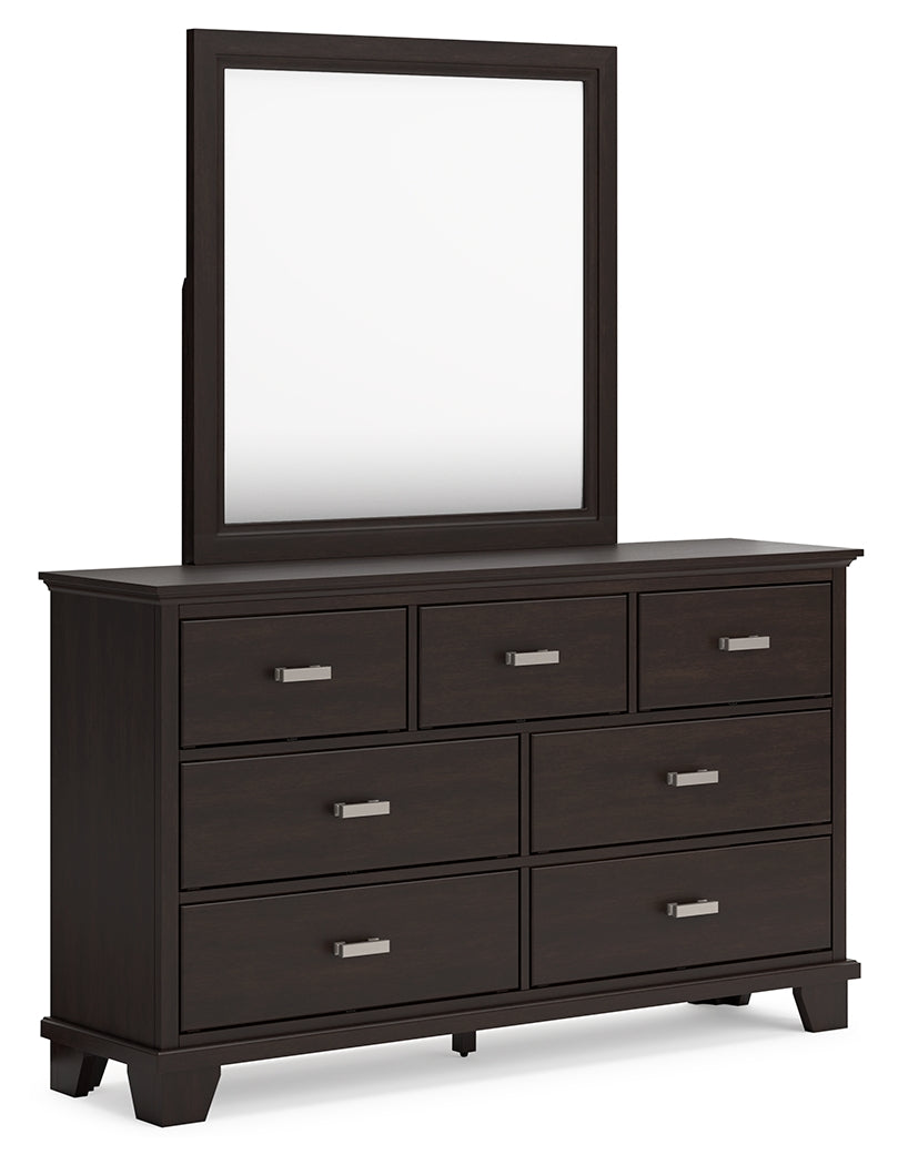 Covetown Dark Brown Youth Panel Bedroom Set by Ashley at Eve Furniture