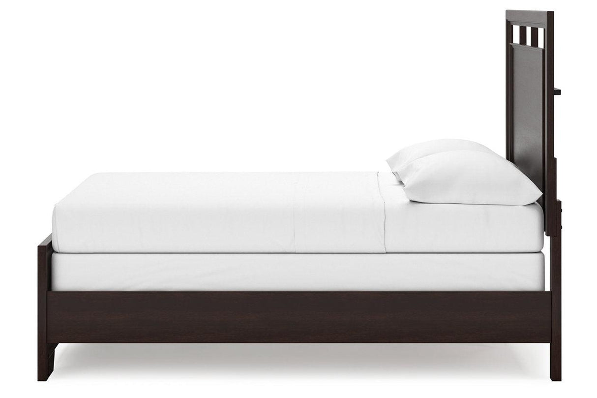 Covetown Dark Brown Full Panel Bed by Ashley at Eve Furniture